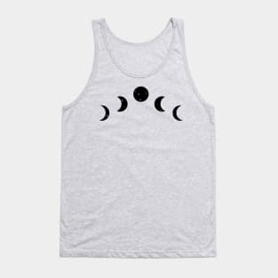 Full Moon Minimalist Design Tank Top